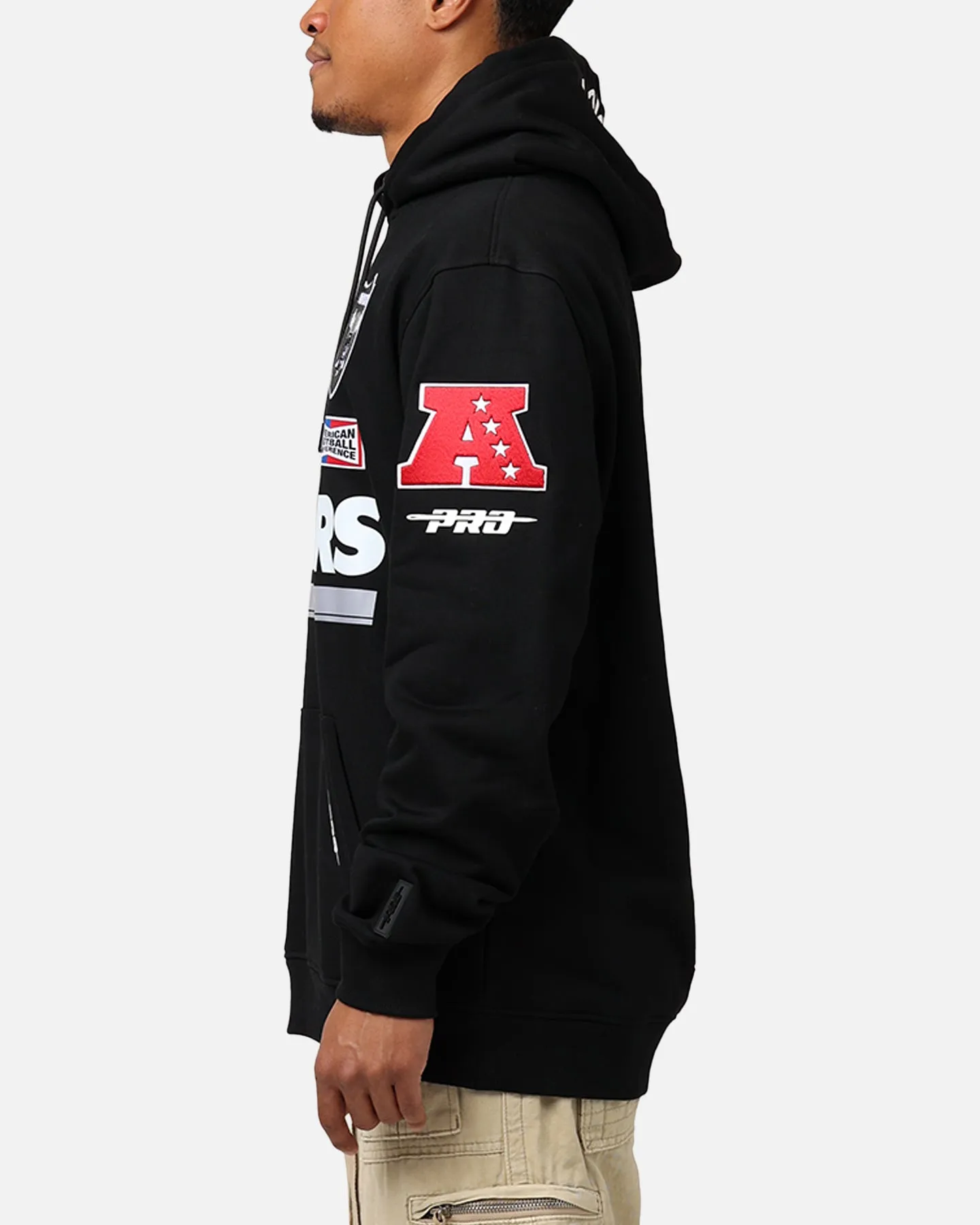 Pro Standard Las Vegas Raiders Fast Lane Hoodie Black sold by Culture Kings product image thumbnail 5