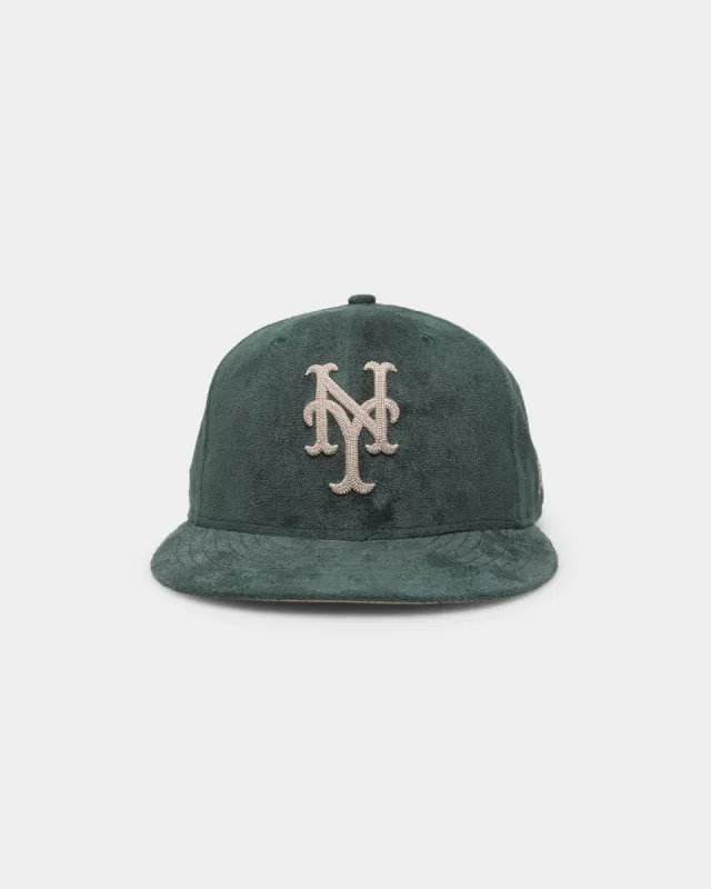 New Era New York Mets 'Forest Suede & Camel' 59FIFTY Fitted Dark Green sold by Culture Kings