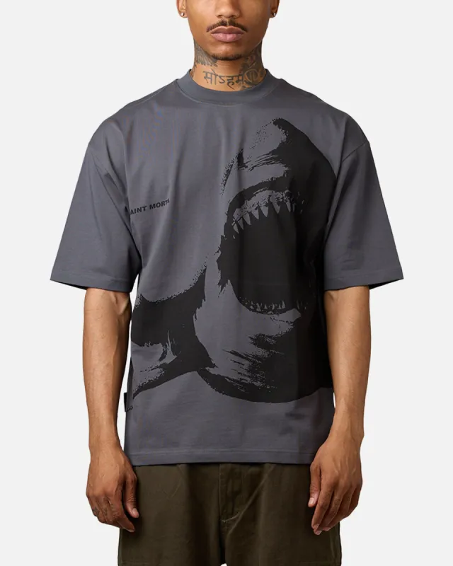 Saint Morta Fear The Abyss Patrol T-Shirt Dark Grey made by Culture Kings