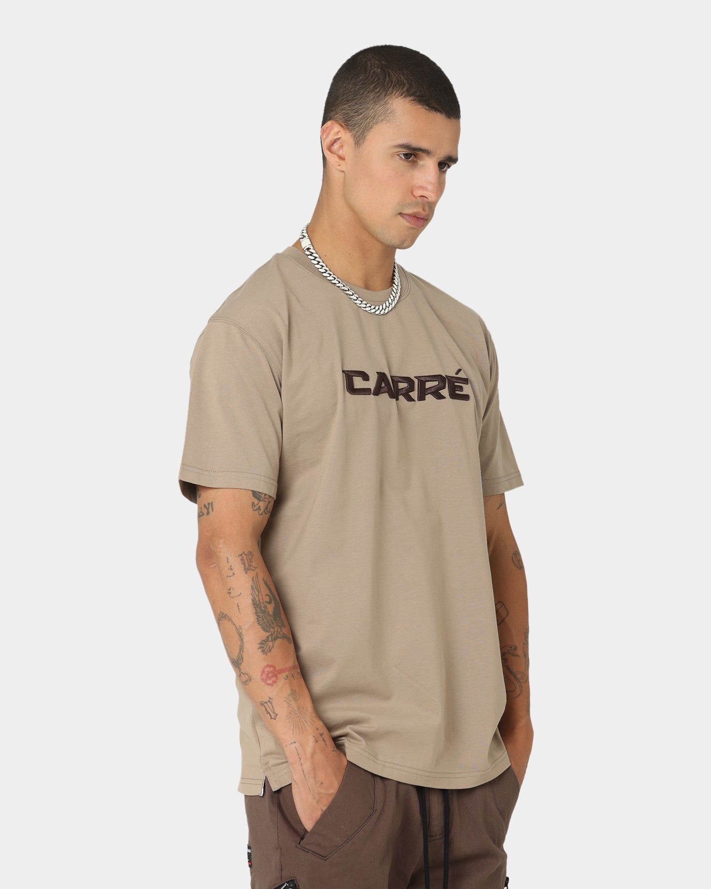 Carre Tutech CLS Short Sleeve T-Shirt Mocha sold by Culture Kings product image thumbnail 5