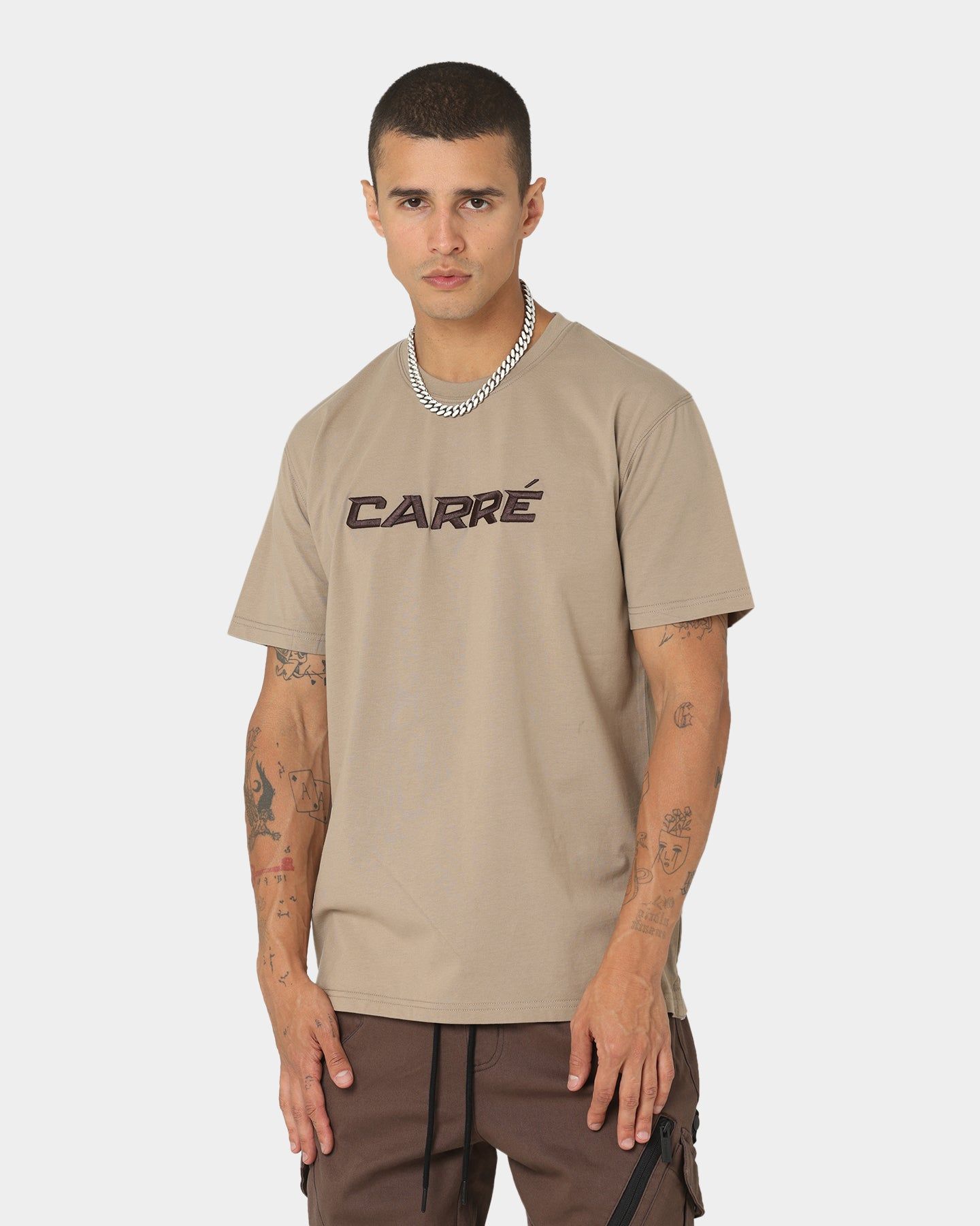 Carre Tutech CLS Short Sleeve T-Shirt Mocha sold by Culture Kings