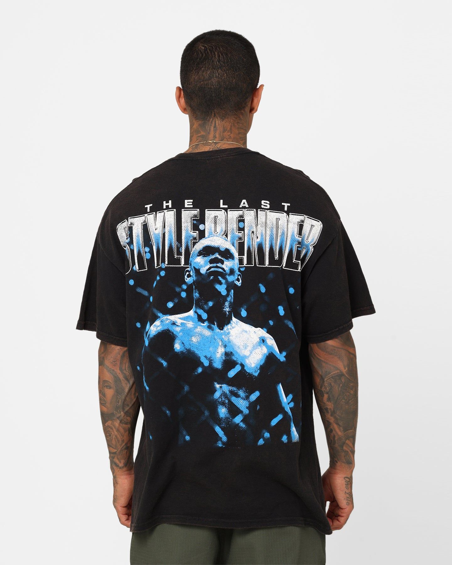 Goat Crew X UFC Israel Adesanya Last Stylebender Vintage T-Shirt Black Wash sold by Culture Kings product image thumbnail 5