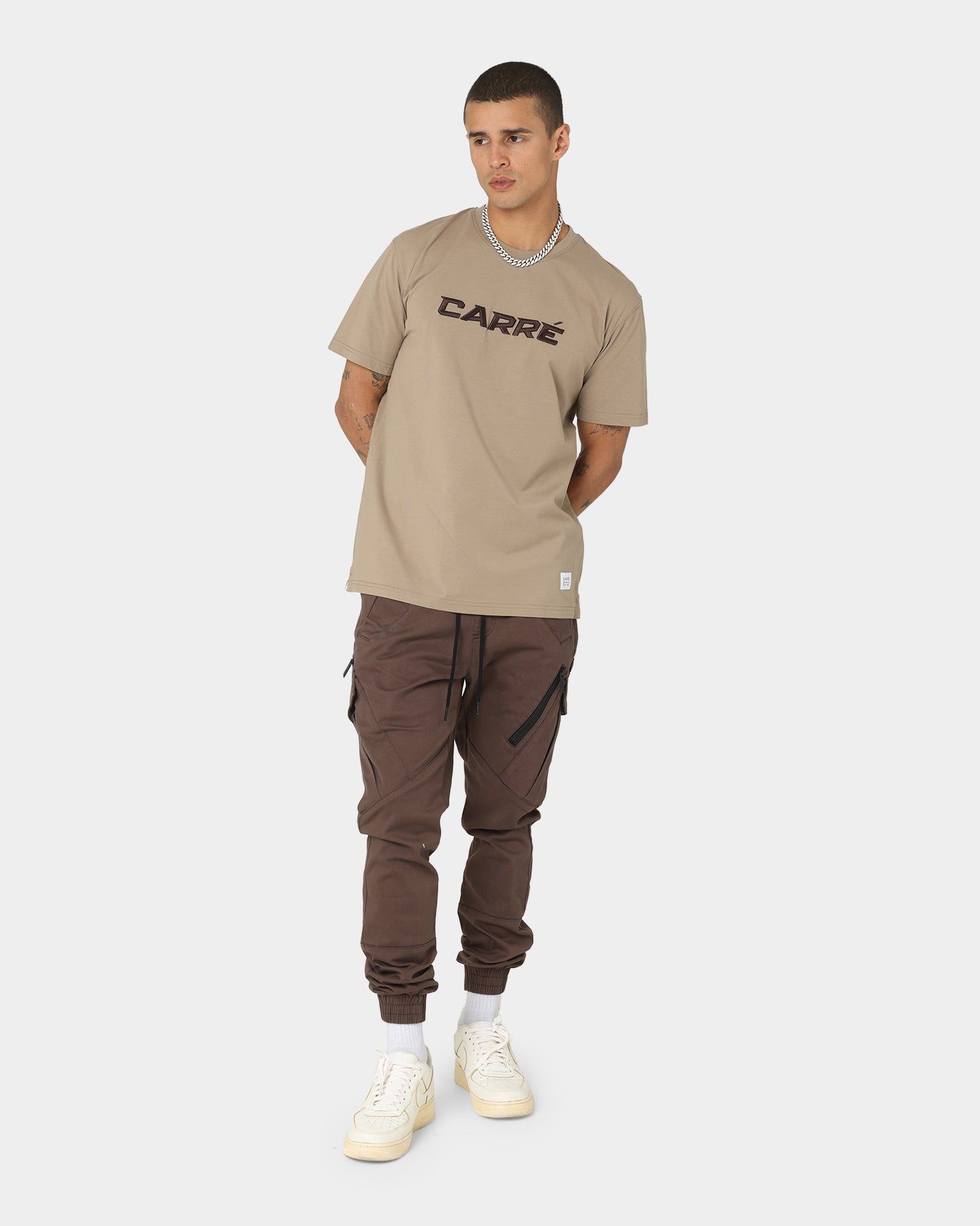 Carre Tutech CLS Short Sleeve T-Shirt Mocha sold by Culture Kings product image thumbnail 2