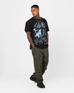 Goat Crew X Mortal Kombat Sub Zero Vintage T-Shirt Black Wash sold by Culture Kings