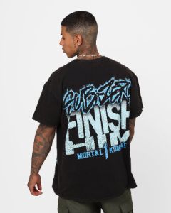 Goat Crew X Mortal Kombat Sub Zero Vintage T-Shirt Black Wash sold by Culture Kings