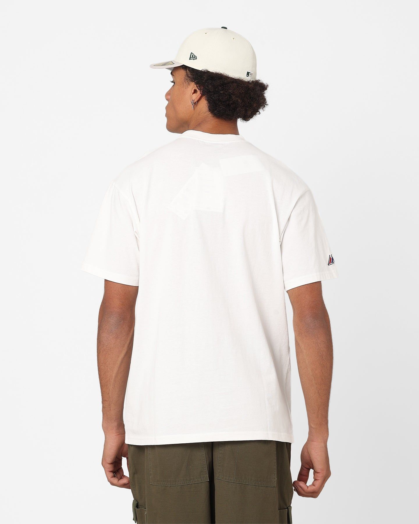 Majestic Athletic New York Yankees Script Arch T-Shirt Vintage White sold by Culture Kings product image thumbnail 4