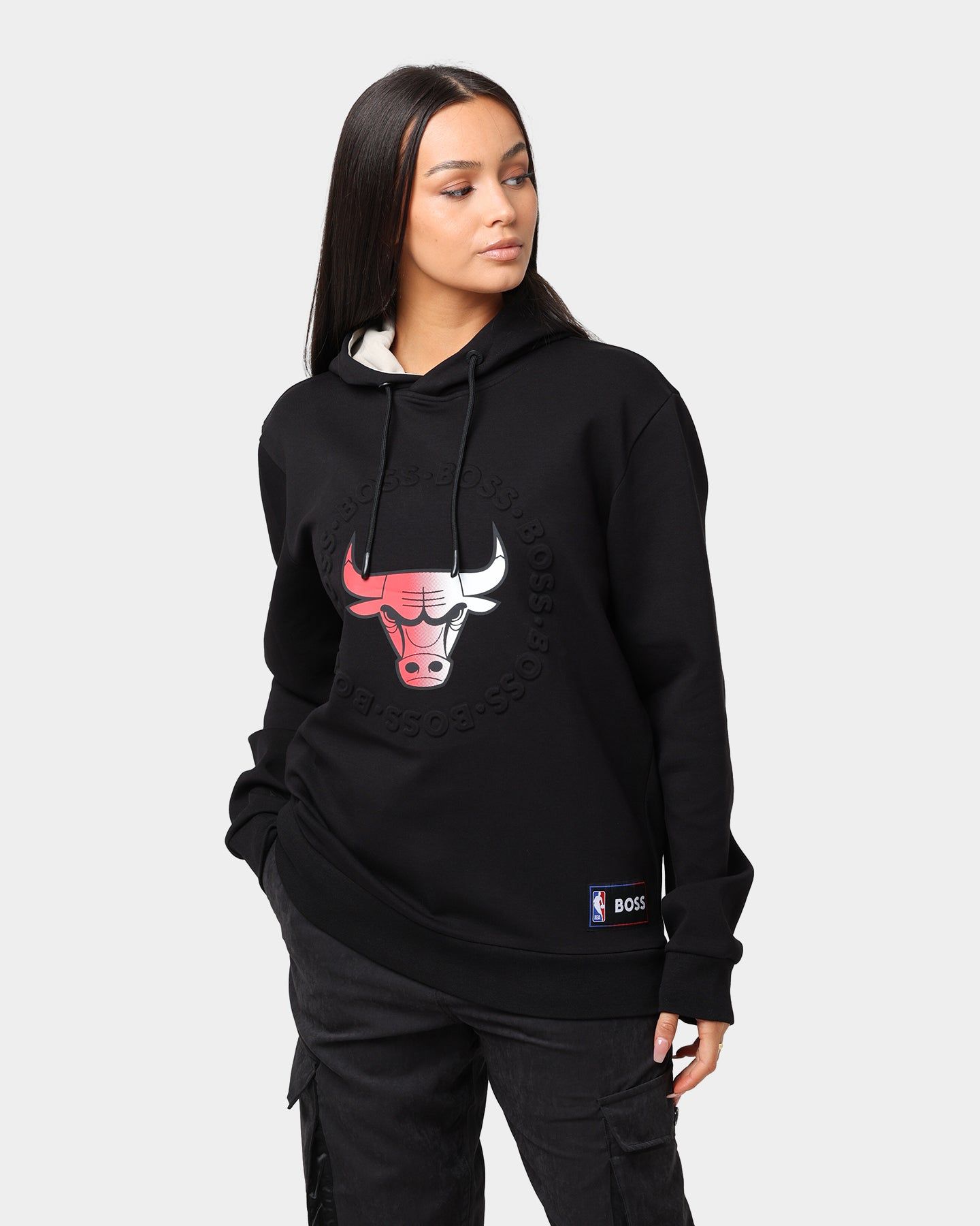 Hugo Boss Hugo Boss X NBA Basic Chicago Bulls Hoodie Black sold by Culture Kings