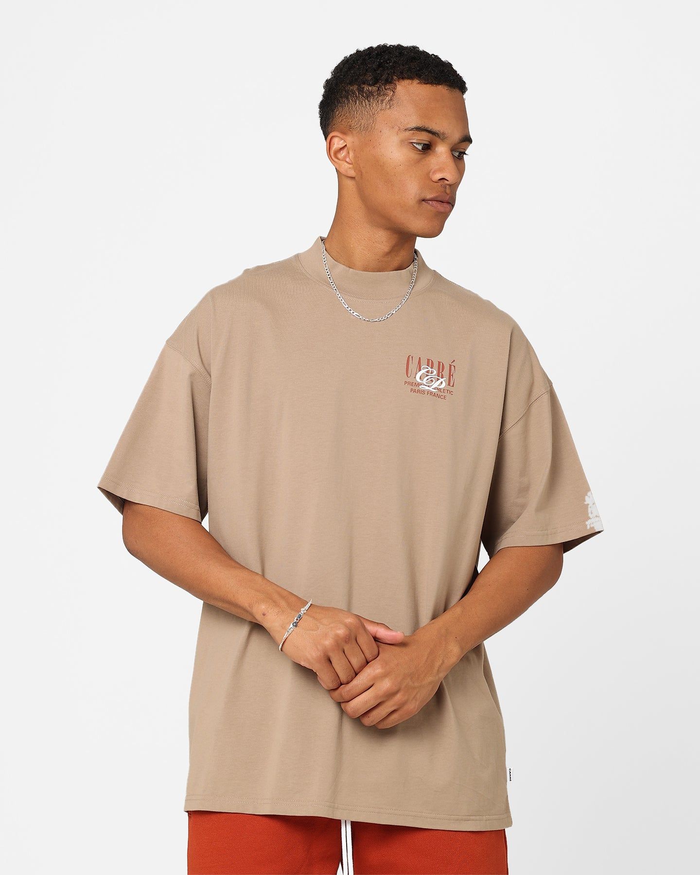 Carre TT Oversized T-Shirt Mocha sold by Culture Kings product image thumbnail 2
