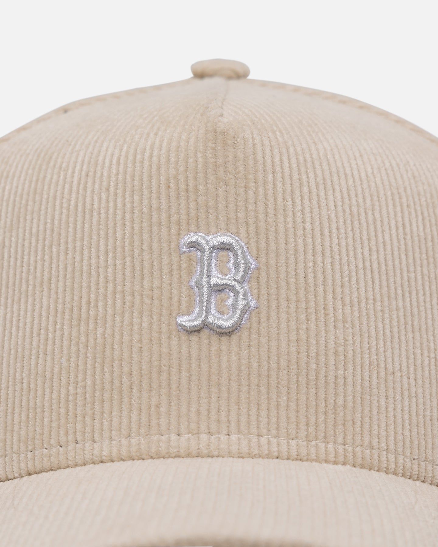 New Era Boston Red Sox 'Micro Cord Cream' 9FORTY A-Frame Snapback Cream/White sold by Culture Kings product image thumbnail 5