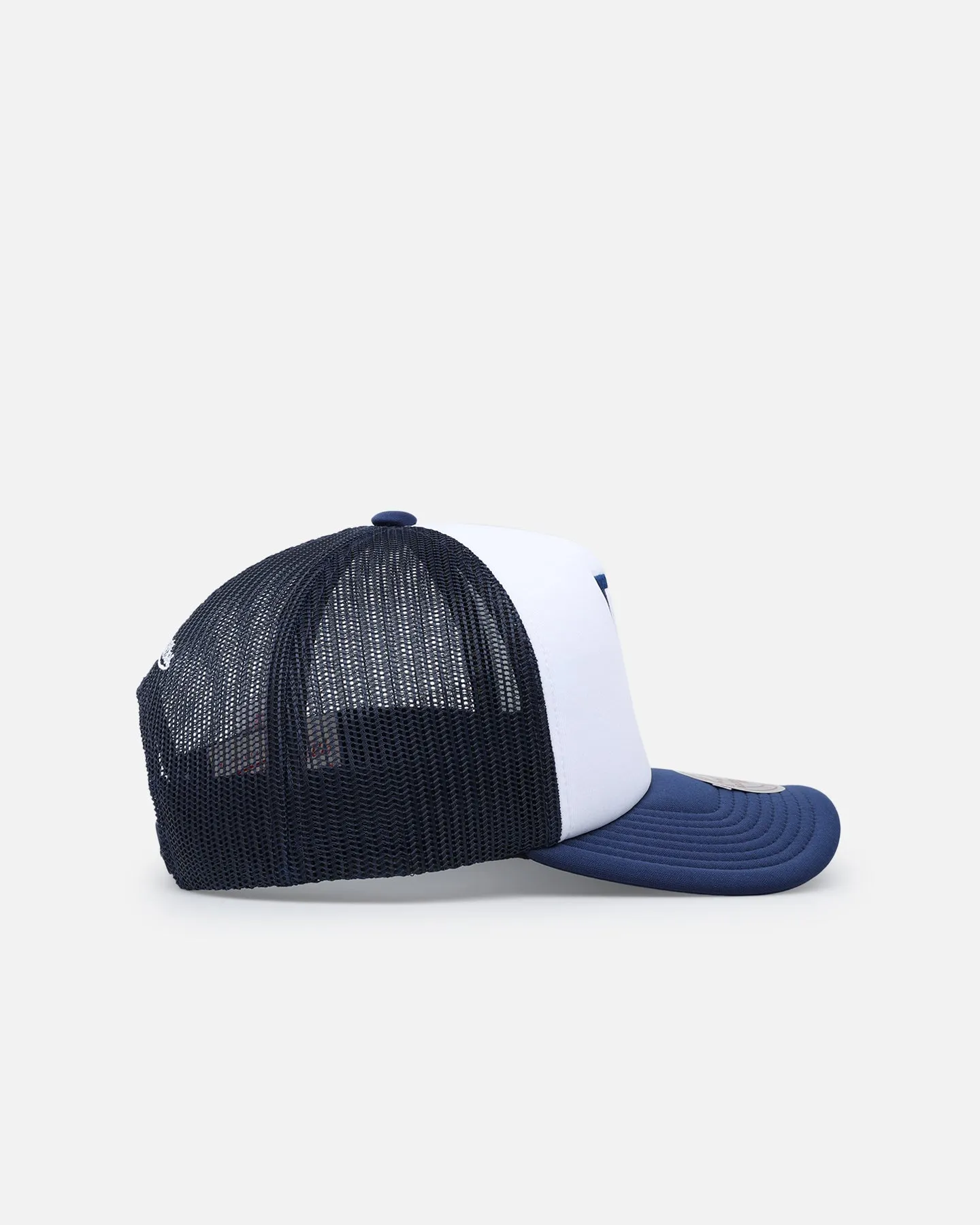 Mitchell & Ness Los Angeles Dodgers Logo Foam Trucker Snapback Blue/White sold by Culture Kings product image thumbnail 3