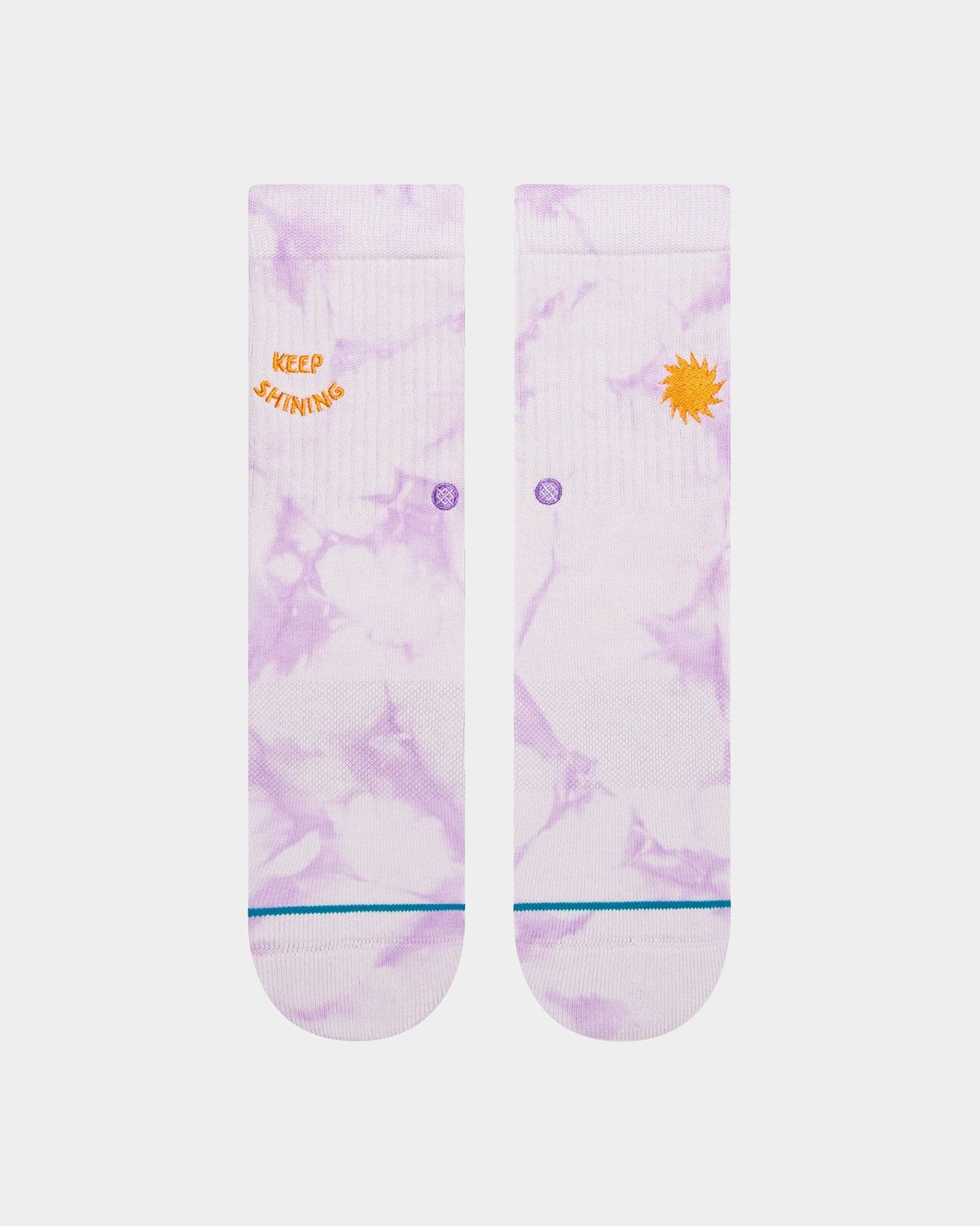Stance Women's Manifest Socks Lavendar sold by Culture Kings