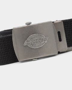 Dickies 30mm Cotton Web Belt Black sold by Culture Kings