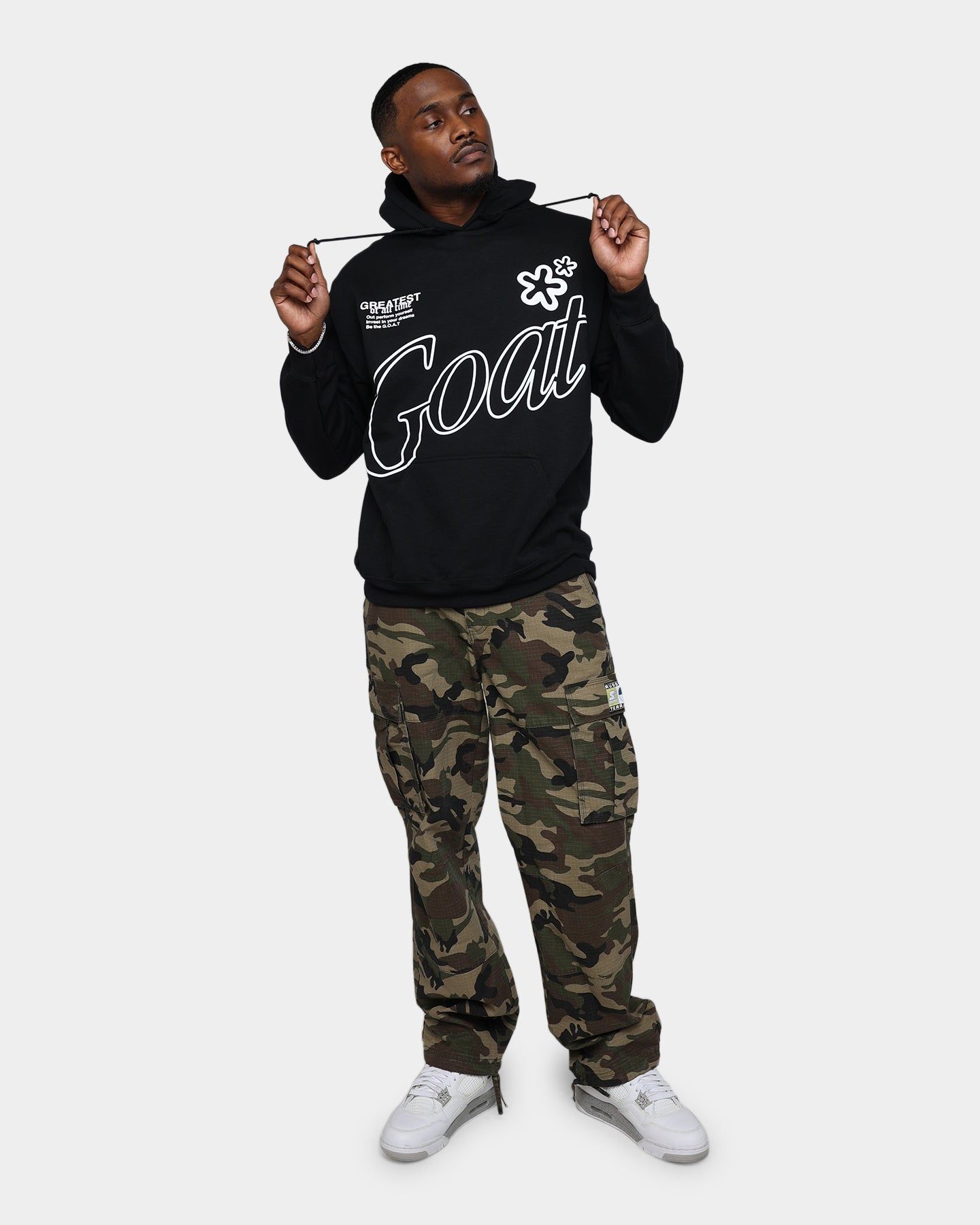 Goat Crew Holiday Mode Hoodie Black sold by Culture Kings product image thumbnail 2