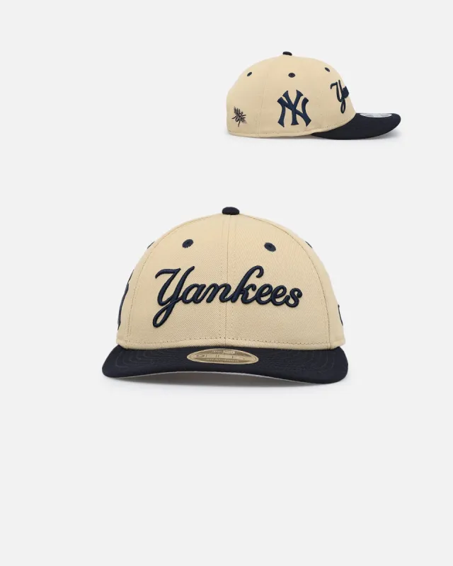 New Era X Felt New York Yankees 9FIFTY Snapback Vegas Gold sold by Culture Kings