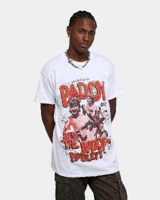 Goat Crew X UFC Paddy The Baddy T-Shirt White sold by Culture Kings