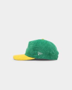 New Era Oakland Athletics 'Throwback Corduroy' Golfer Snapback Green sold by Culture Kings