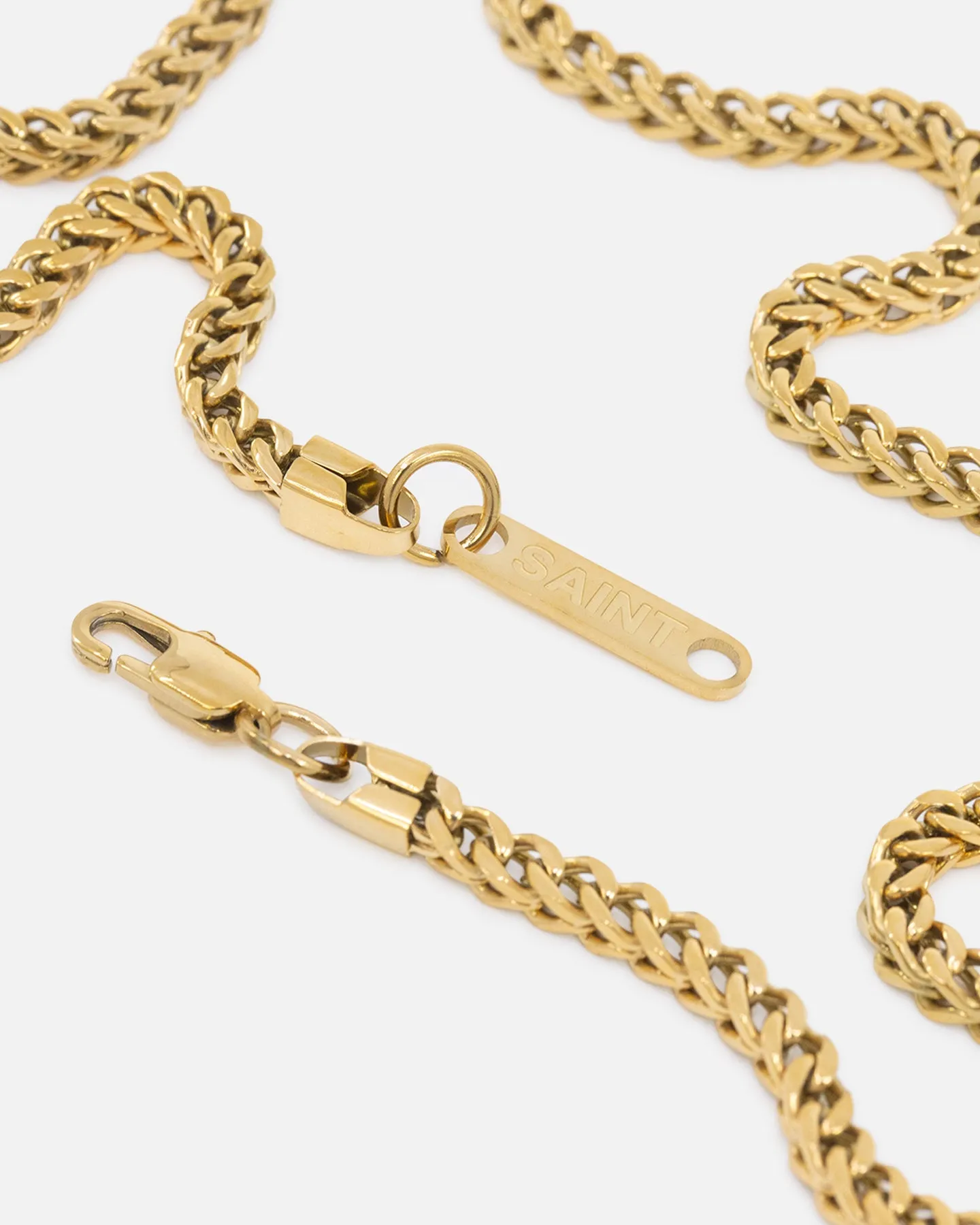 Saint Morta 4mm Franco Chain Gold sold by Culture Kings product image thumbnail 5