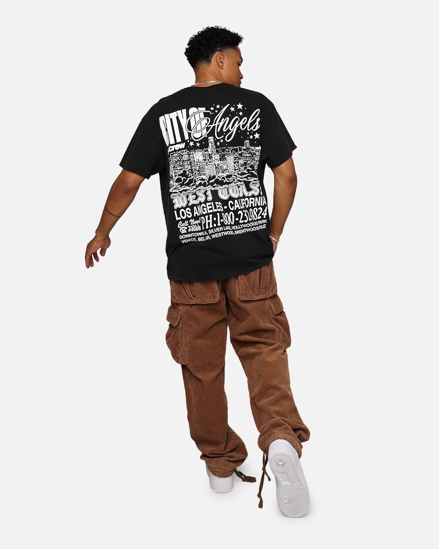 Goat Crew The City Of Angels T-Shirt Black Wash sold by Culture Kings product image thumbnail 3