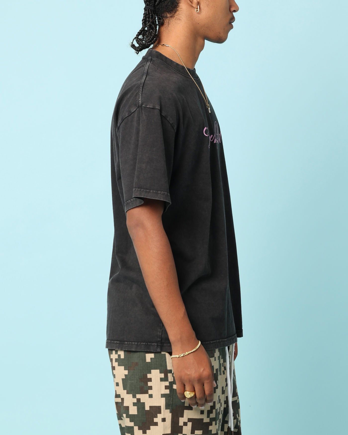 Carre Ltd T-Shirt Washed Black sold by Culture Kings product image thumbnail 4