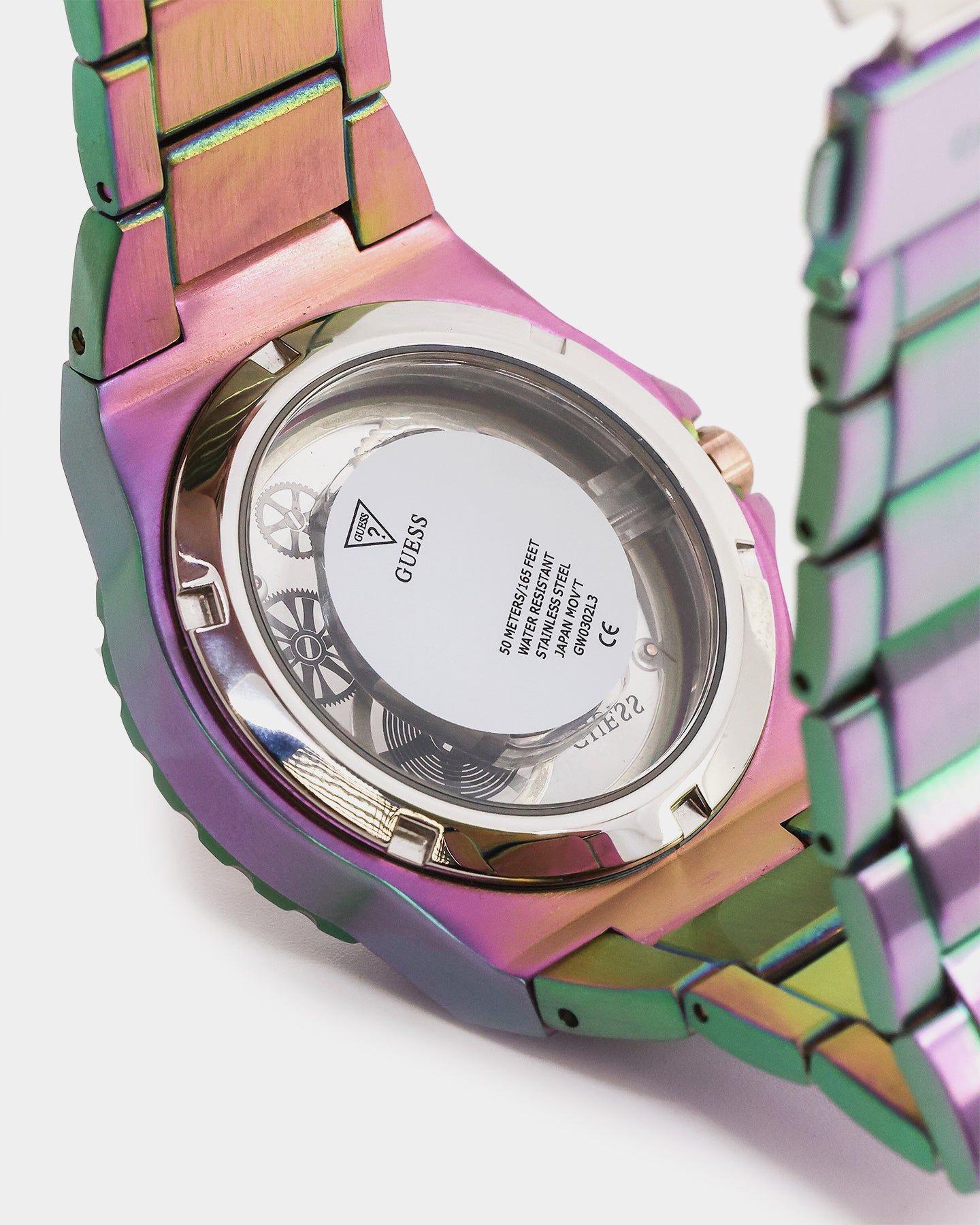 Guess Mainline Reveal Iridescent Watch Iridescent sold by Culture Kings product image thumbnail 5