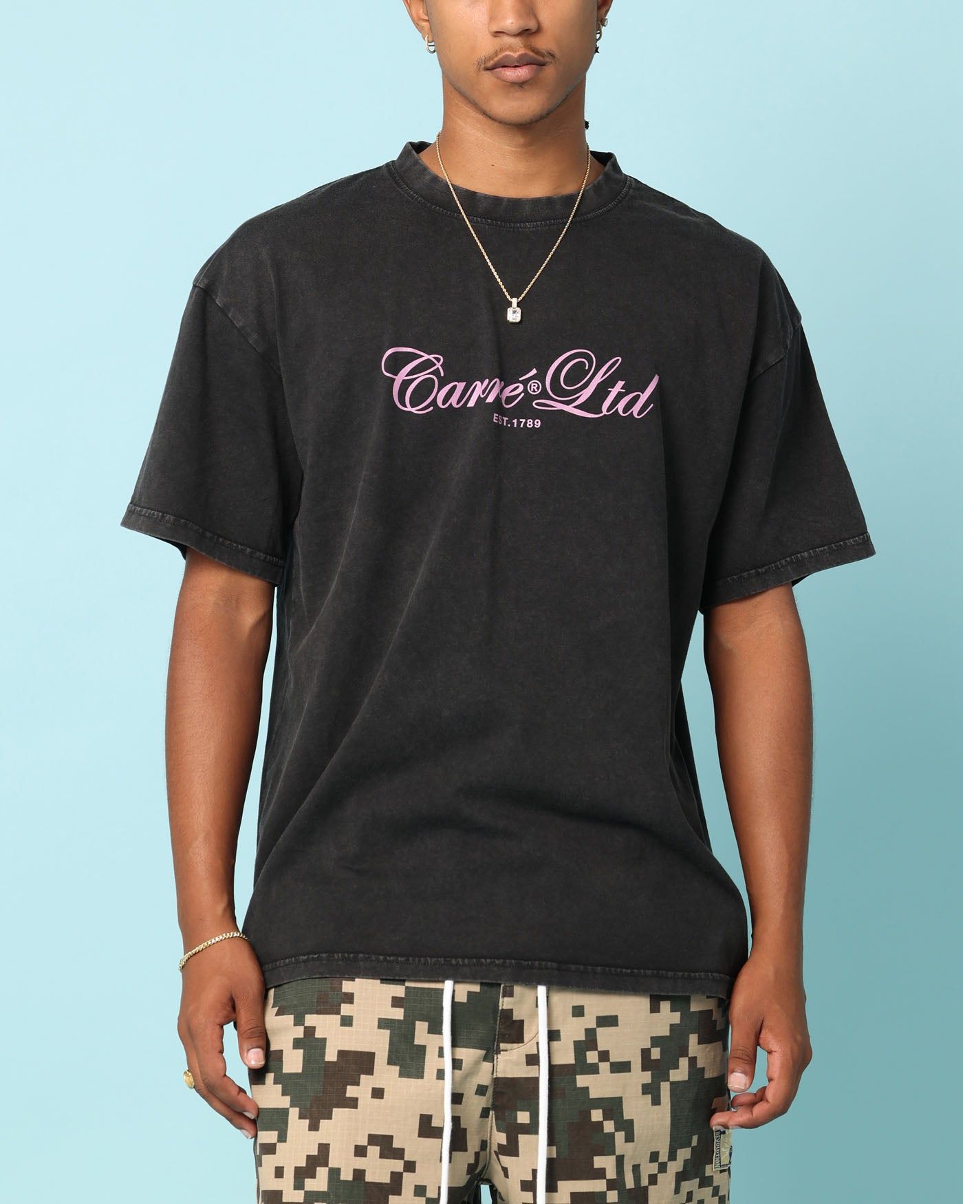 Carre Ltd T-Shirt Washed Black sold by Culture Kings product image thumbnail 2