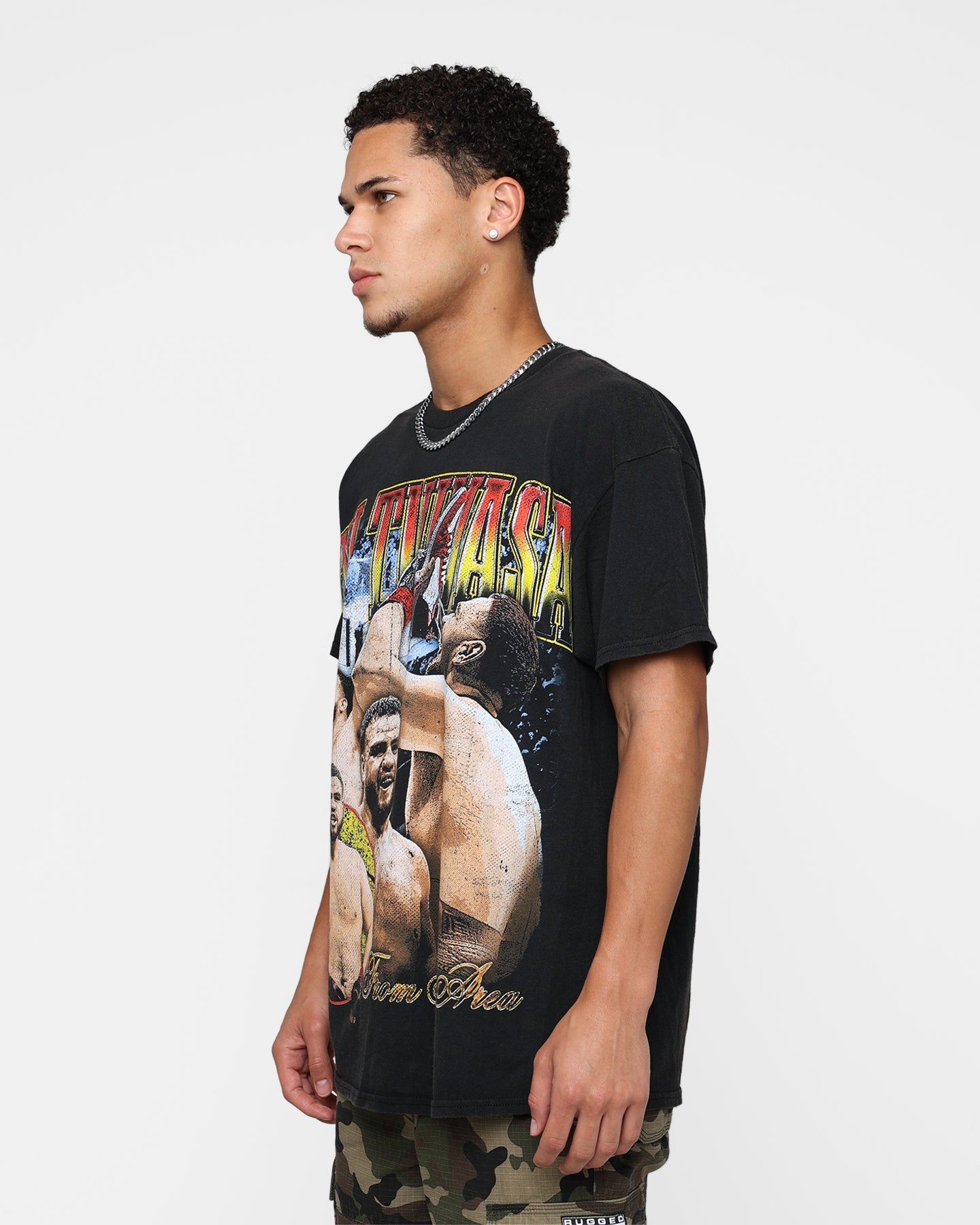 Goat Crew X Tai Tuivasa From The Area Goat Crew X Tai Tuivasa From The Area Vintage T-Shirt Black Wash sold by Culture Kings product image thumbnail 6