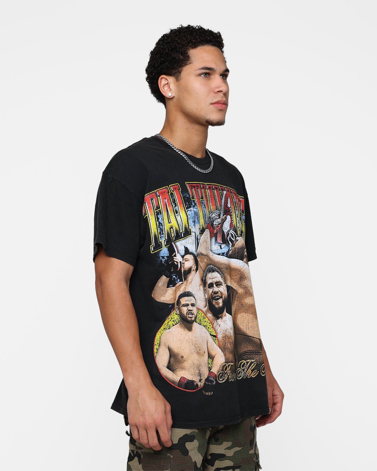 Goat Crew X Tai Tuivasa From The Area Goat Crew X Tai Tuivasa From The Area Vintage T-Shirt Black Wash sold by Culture Kings product image thumbnail 5