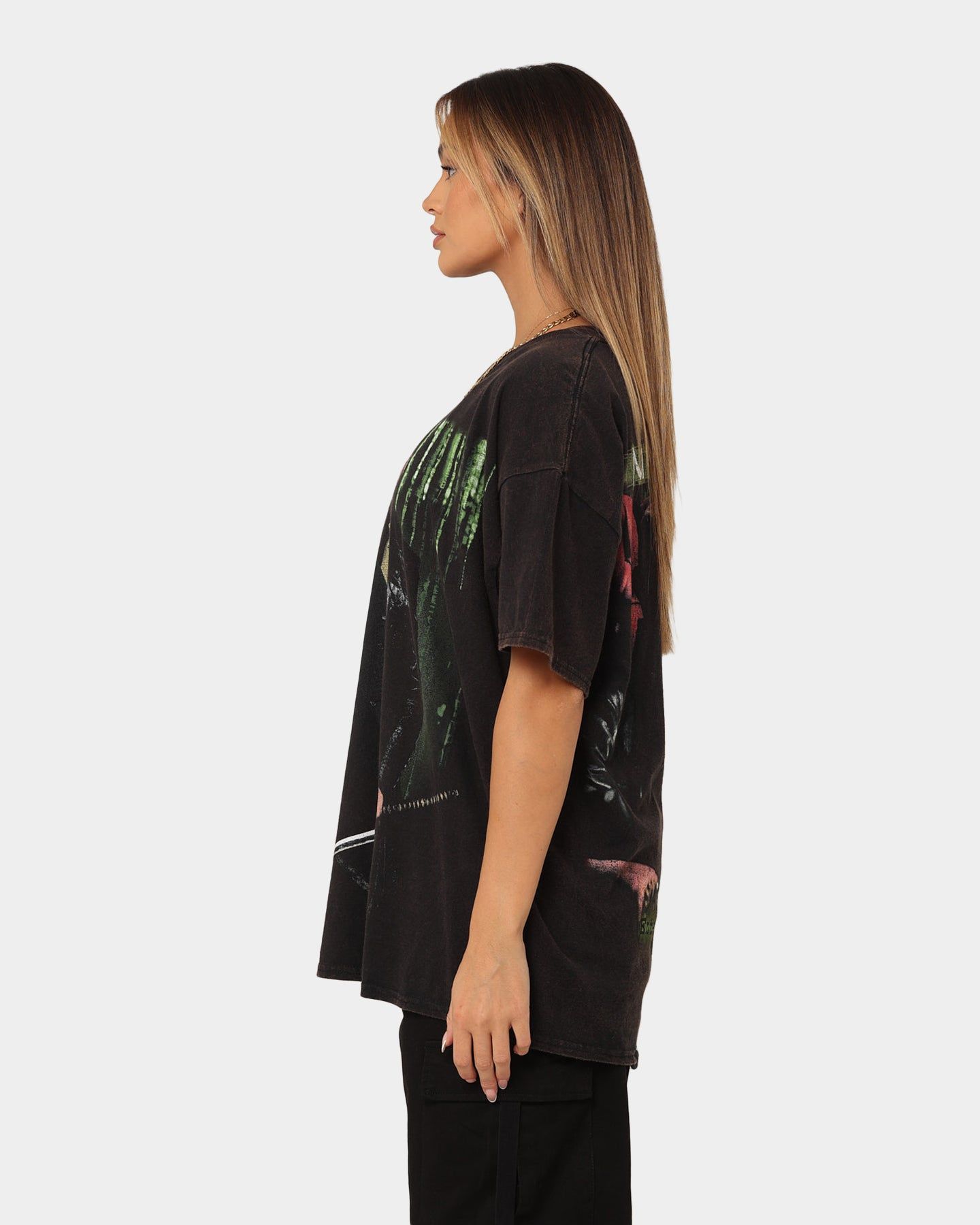 American Thrift X The Matrix Morpheus Vintage T-Shirt Black Wash sold by Culture Kings product image thumbnail 7