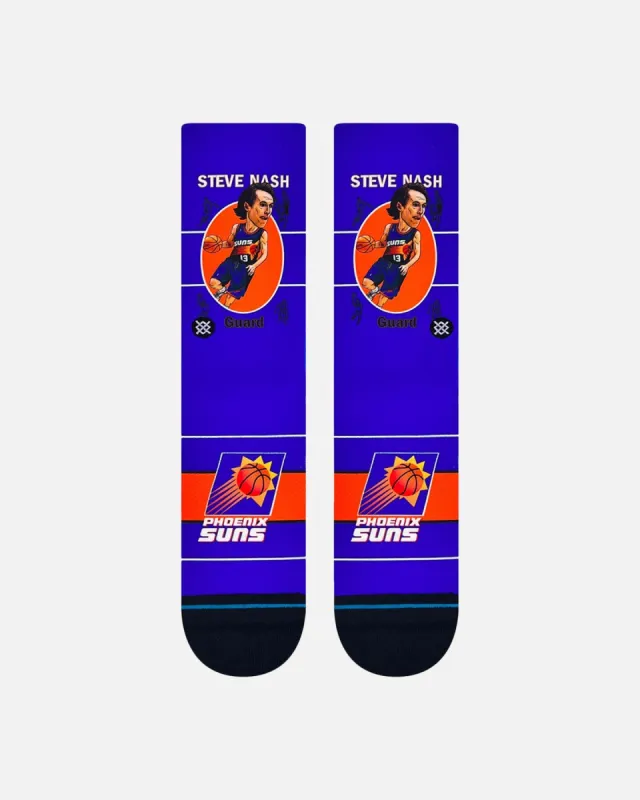 Stance X NBA Phoenix Suns Steve Nash Retro Bighead Crewcut Socks Multi sold by Culture Kings