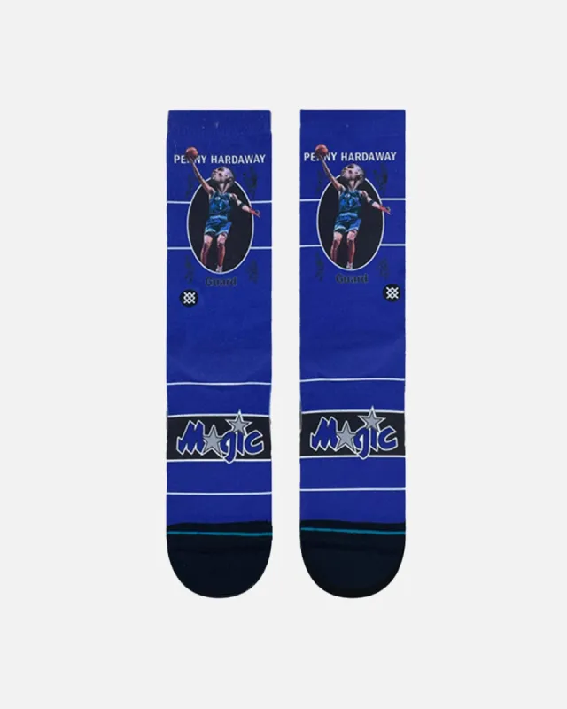Stance X NBA Orlando Magic Penny Hardaway Retro Bighead Crewcut Socks Multi sold by Culture Kings