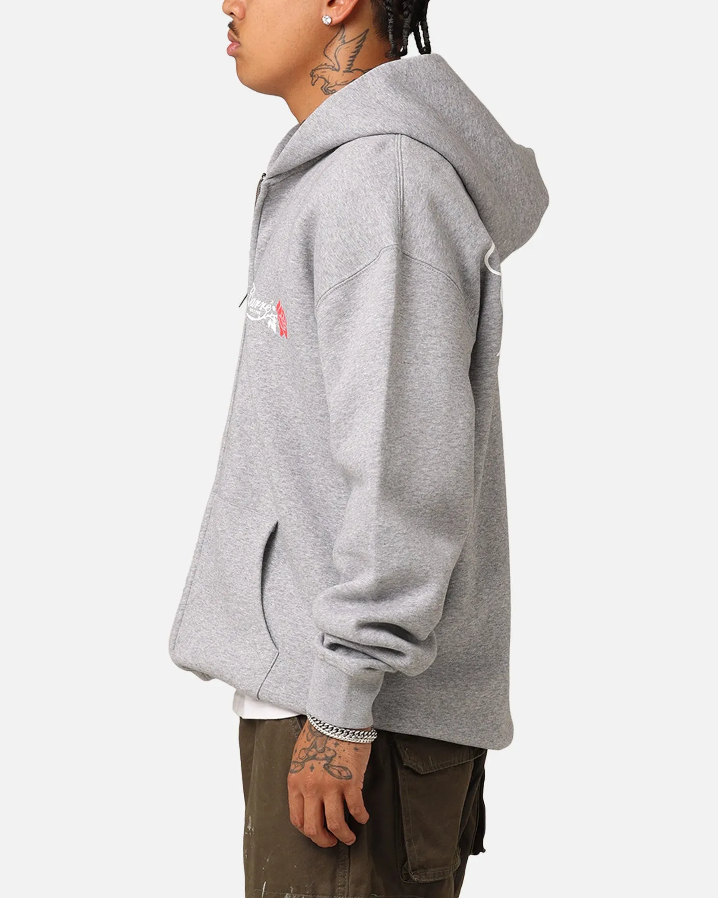 Carré Rara Full Zip Hoodie Grey Marle sold by Culture Kings product image thumbnail 5