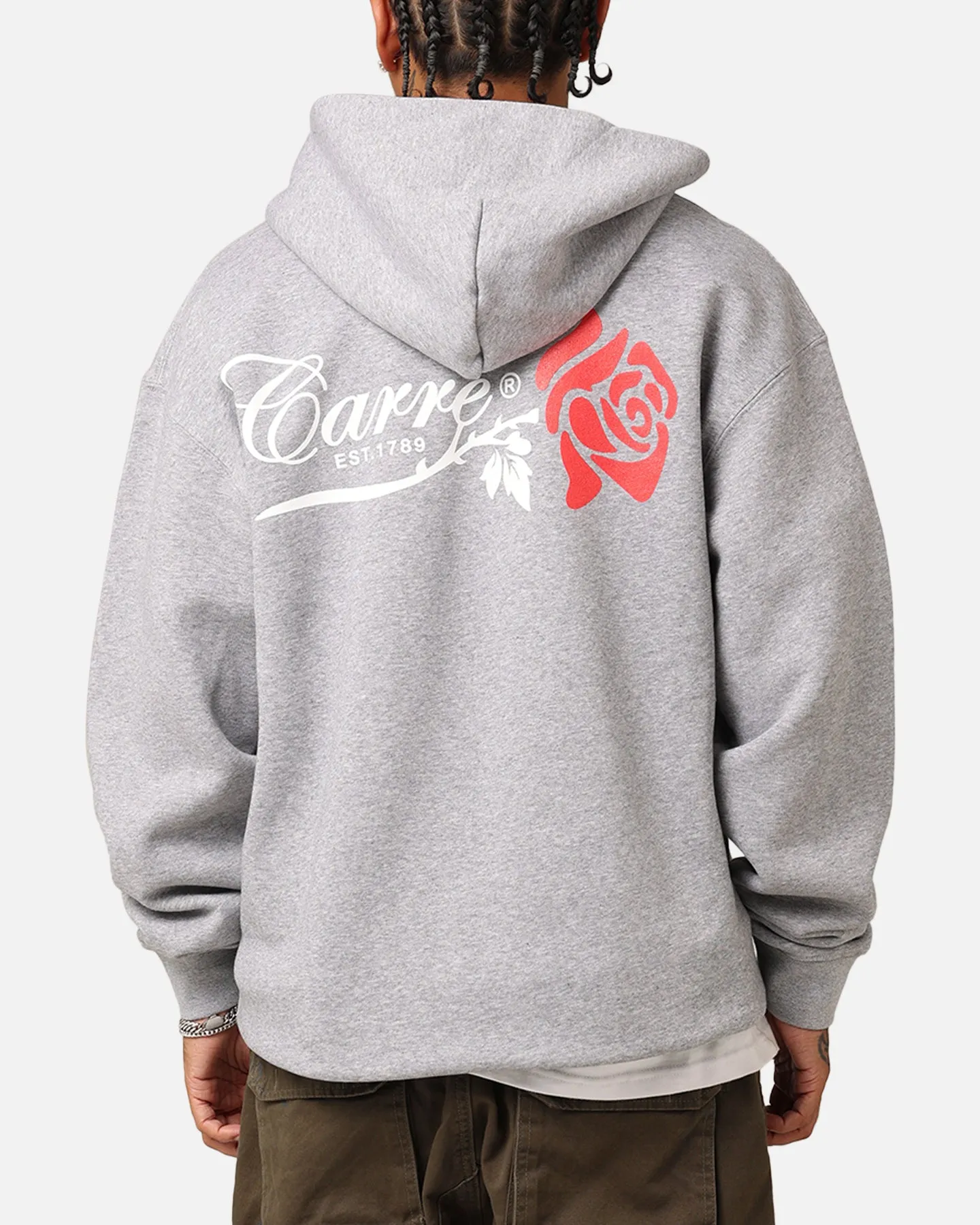 Carré Rara Full Zip Hoodie Grey Marle sold by Culture Kings
