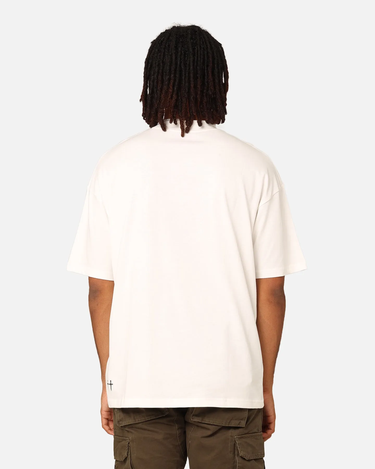 Saint Morta Meteor Mock Neck T-Shirt Off White sold by Culture Kings product image thumbnail 4