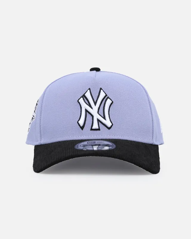 New Era New York Yankees 9FORTY A-Frame Snapback Lavender/Black sold by Culture Kings