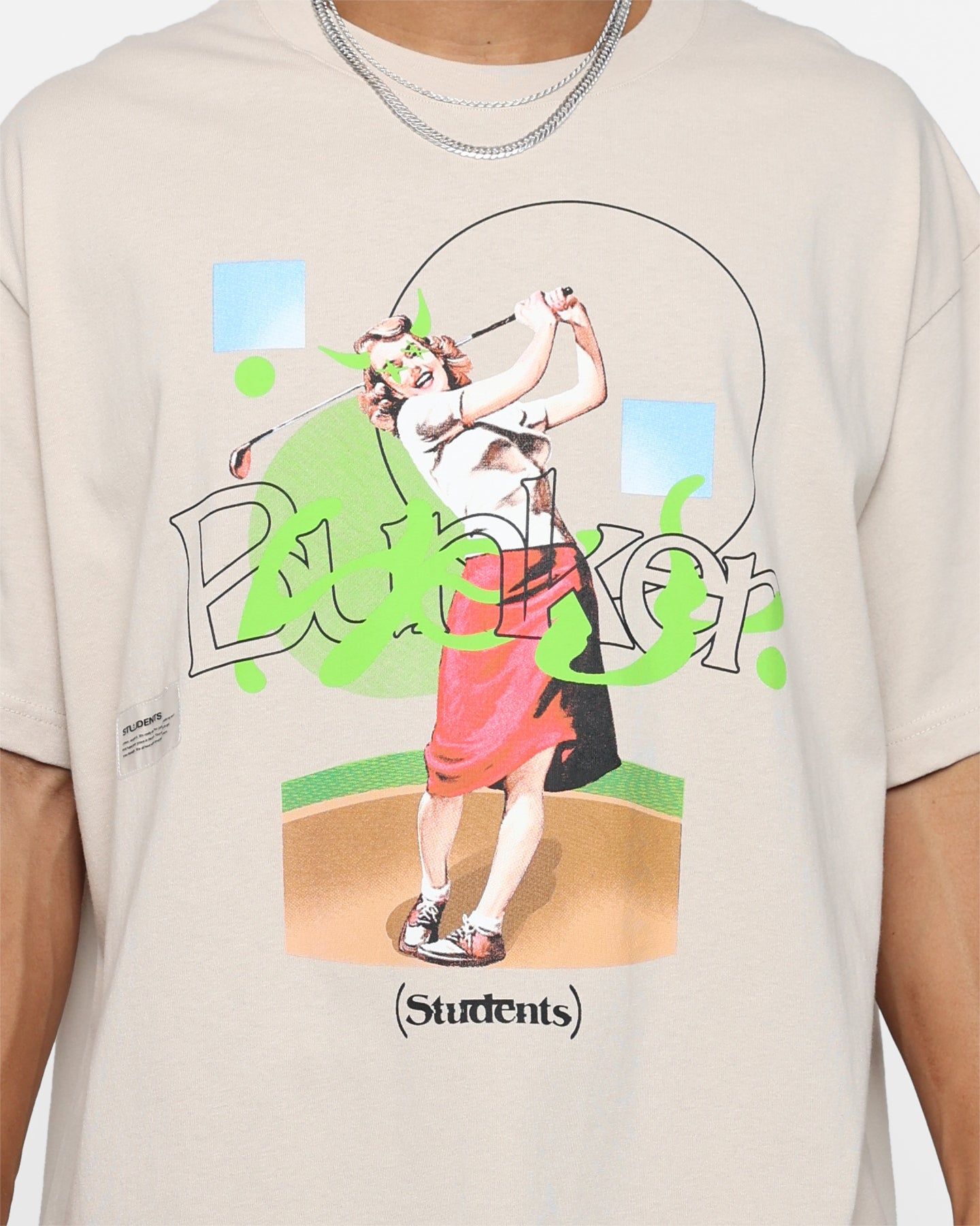Students Golf Hell In Bunkers T-Shirt Sand sold by Culture Kings product image thumbnail 2