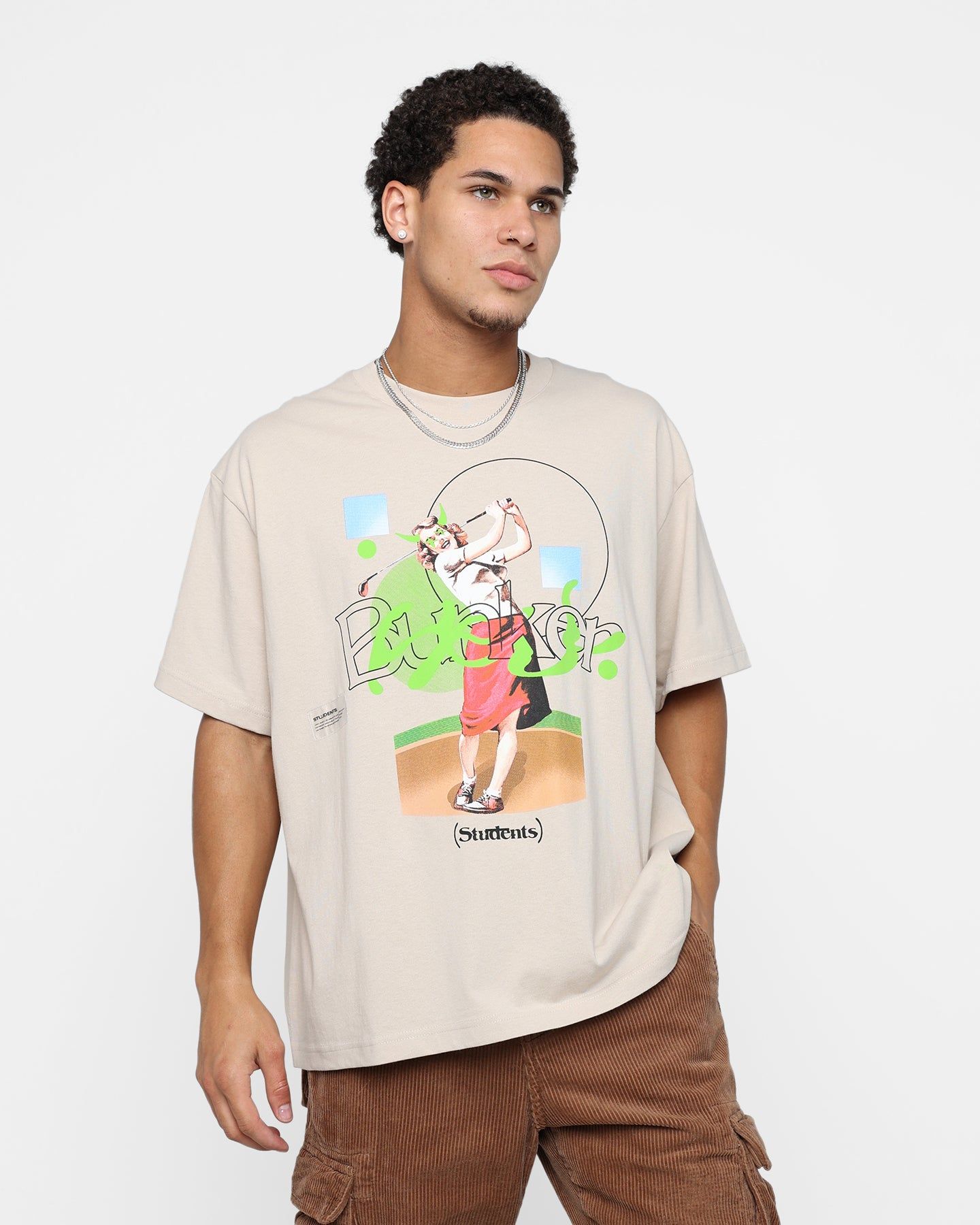 Students Golf Hell In Bunkers T-Shirt Sand sold by Culture Kings product image thumbnail 7