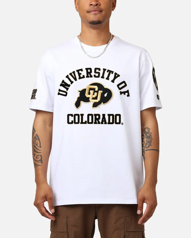 Pro Standard University Of Colorado Classics T-Shirt White sold by Culture Kings