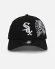 New Era Chicago White Sox 'Ornate Rose' 9FORTY A-Frame Snapback Black/White sold by Culture Kings