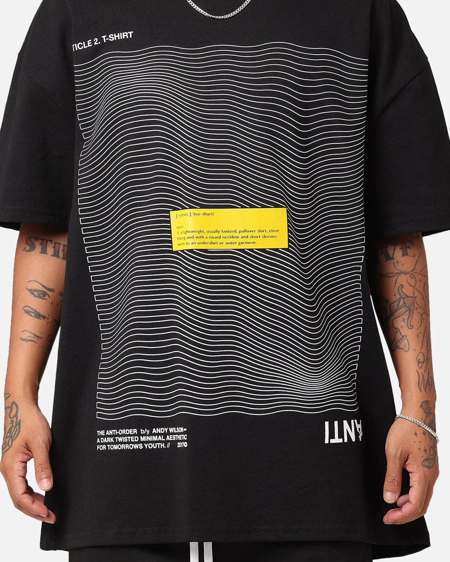 The Anit Order Shurt T-Shirt Black sold by Culture Kings product image thumbnail 3
