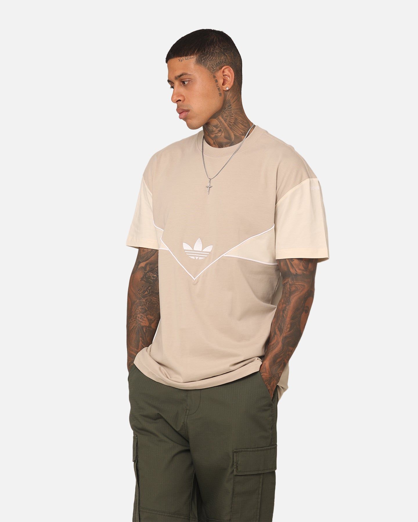 Adidas Adicolour Seasonal Archive T-Shirt Wonder Beige sold by Culture Kings product image thumbnail 6