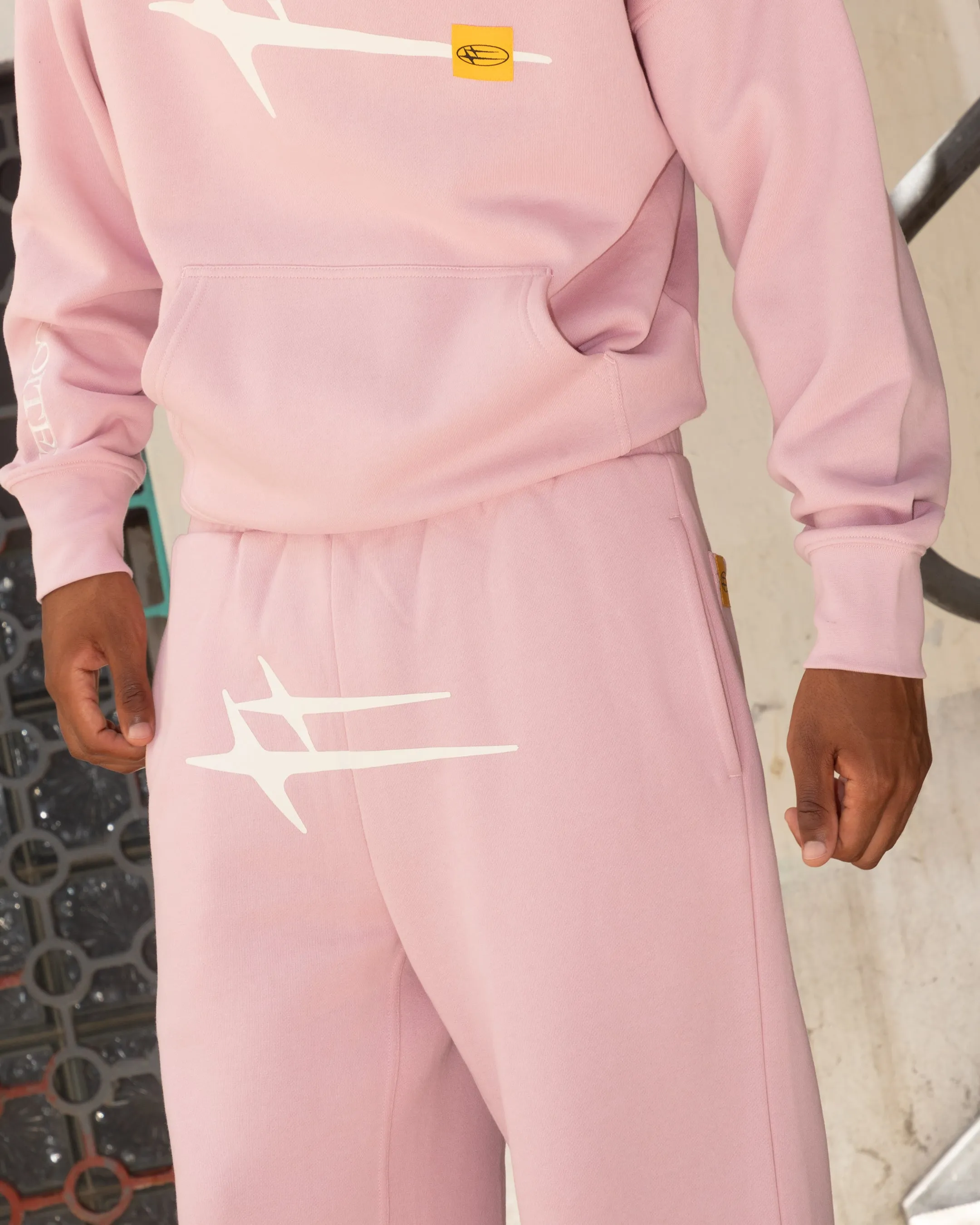 Loiter Hybrid Sweatpants Dusty Pink sold by Culture Kings product image thumbnail 4