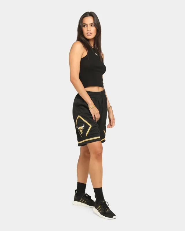Mitchell & Ness Men's Chicago Bulls HWC Swingman Short Black/Gold sold by Culture Kings