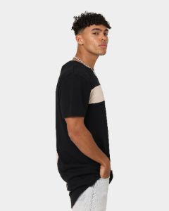 Nena and Pasadena Evolve Cape Back T-Shirt Jet Black sold by Culture Kings