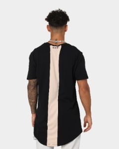 Nena and Pasadena Evolve Cape Back T-Shirt Jet Black sold by Culture Kings