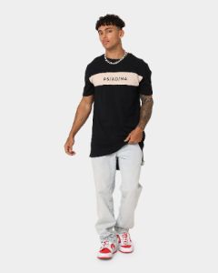 Nena and Pasadena Evolve Cape Back T-Shirt Jet Black sold by Culture Kings