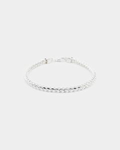 House Of Auric 3.7mm Franco Bracelet Sterling Silver sold by Culture Kings