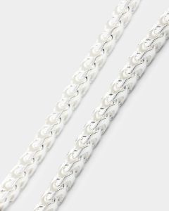 House Of Auric 3.7mm Franco Bracelet Sterling Silver sold by Culture Kings