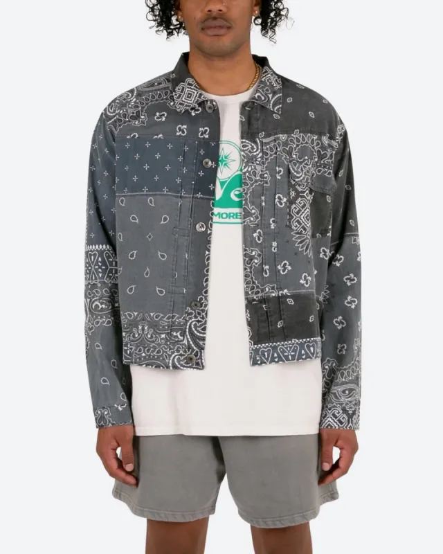 MNML Bandana Trucker Shirt Black sold by Culture Kings