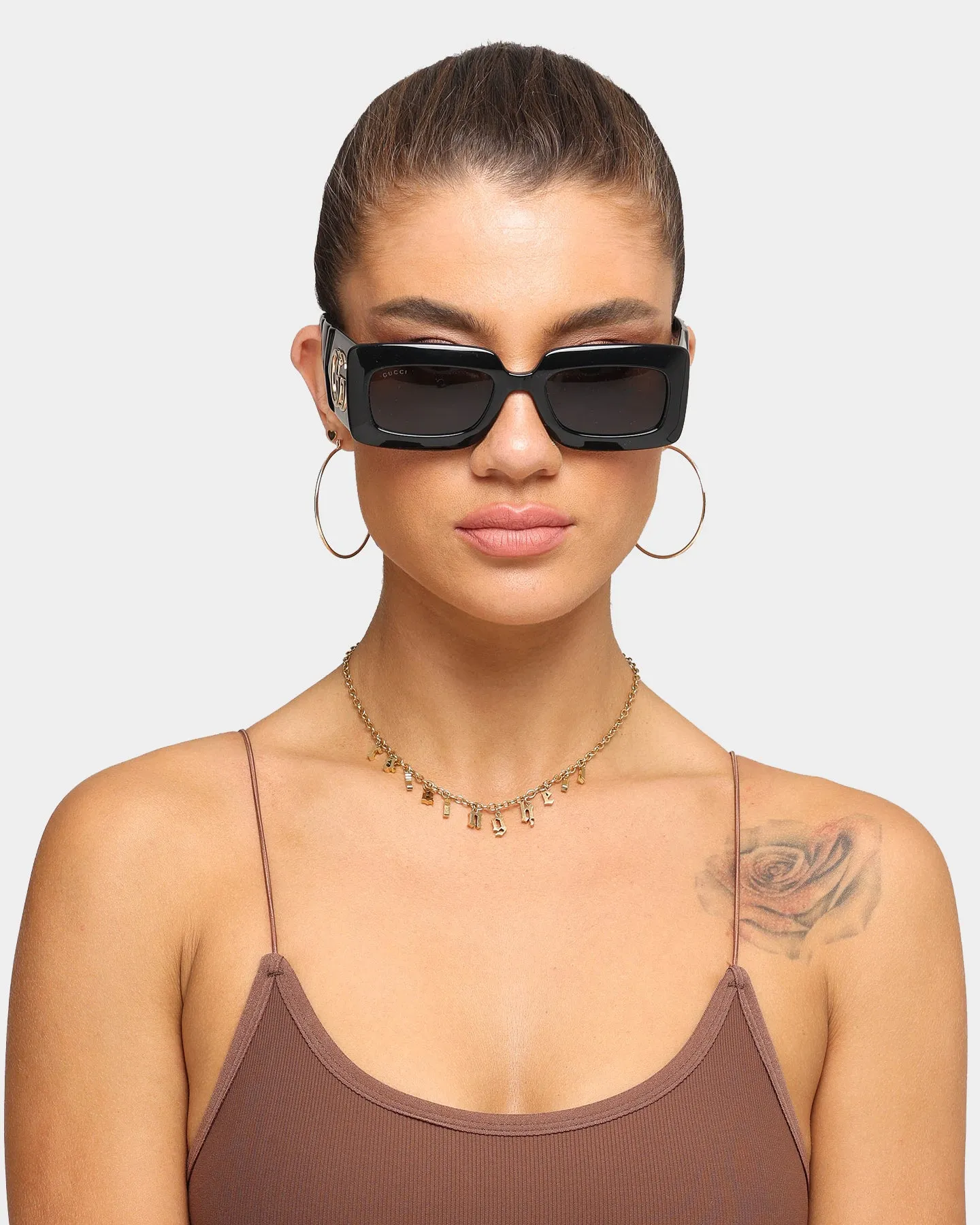 Gucci GG0811S001(56)-3 Sunglasses Black sold by Culture Kings product image thumbnail 3