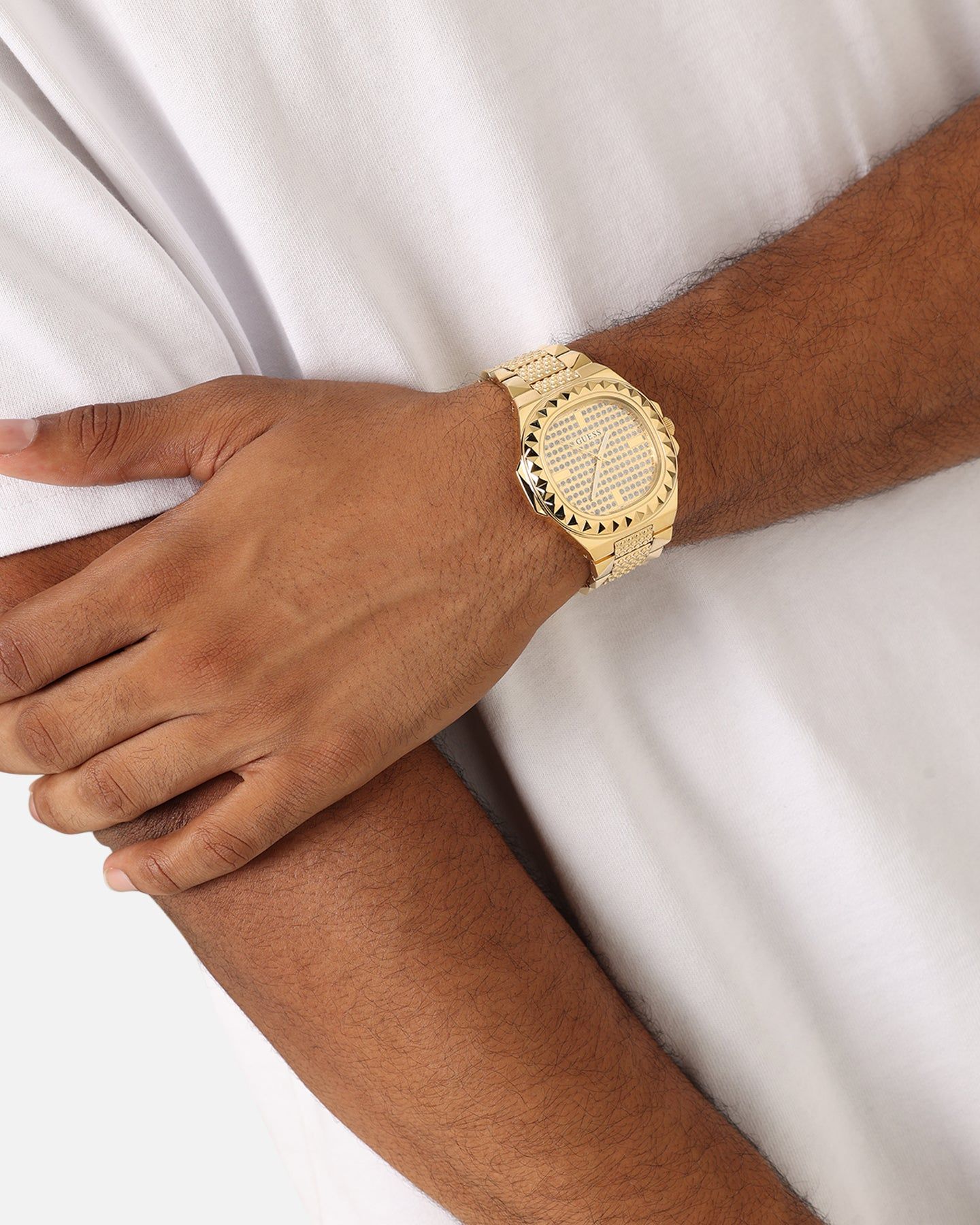 Guess Mainline Rebel Watch Gold sold by Culture Kings